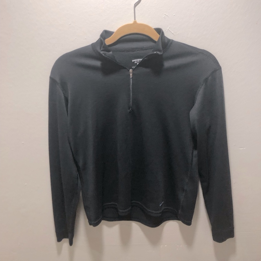 Patagonia Women XS Capilene 1/4 Zip Baselayer Long Sleeve Thin Shirt